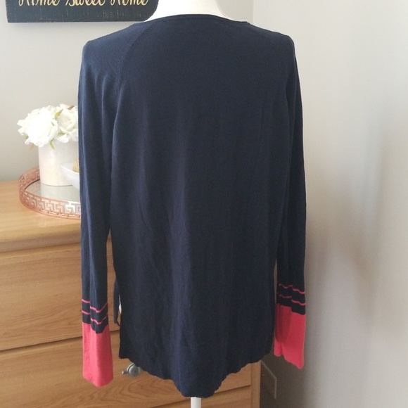 Vince. Stripe cuff sweater - Picture 5 of 6